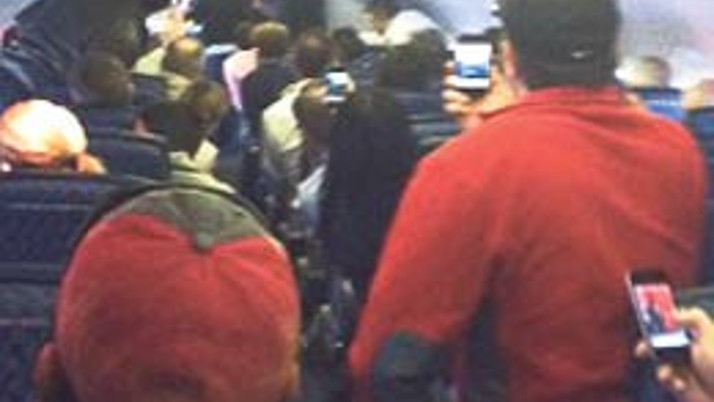 Uçakta büyük panik!