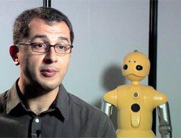 Türk bilim adamından robotlara beden dili Türk bilim adamından robotlara beden dili